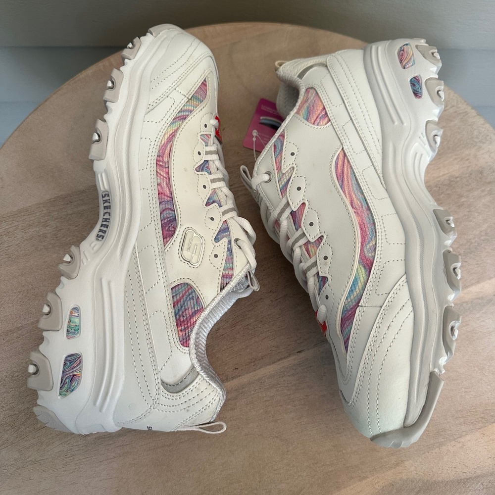 Skechers D'Lites Whimsical Dream Womens Sneakers Size 11 Chunky Memory Foam - Picture 9 of 12